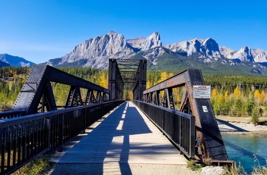the engine bridge in Canmore