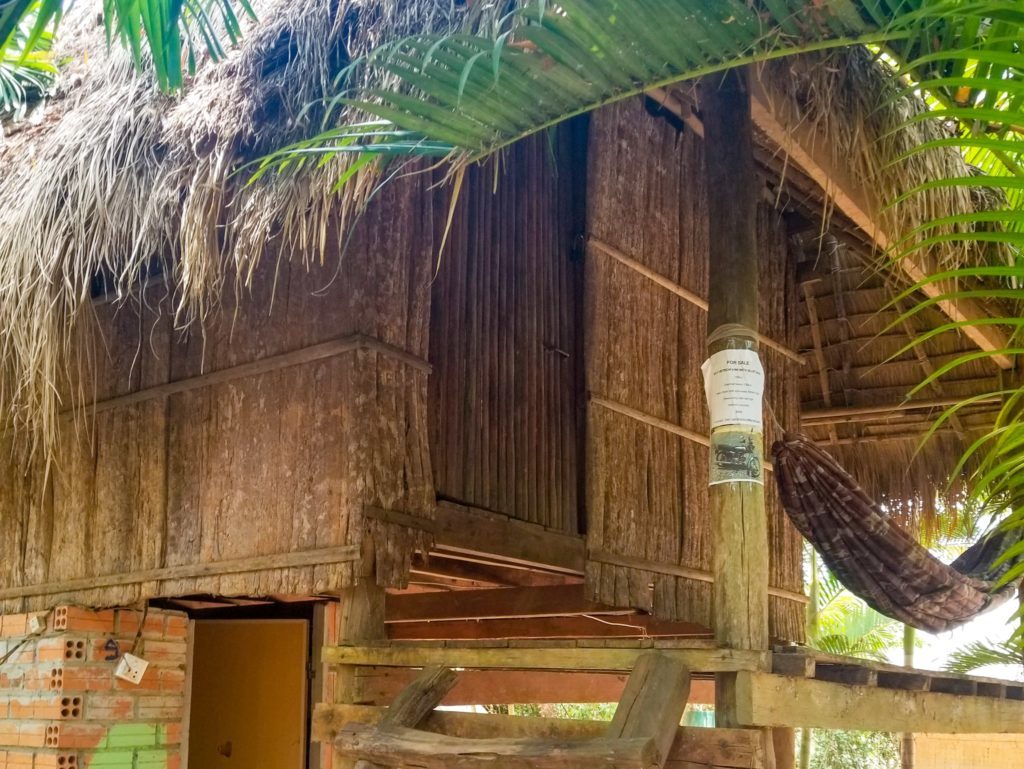 treehouse room in cambodia