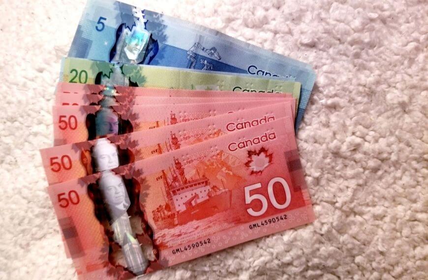 Colourful money in cnada when you move from the uk