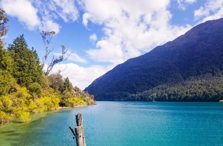 blue water at bobs cove