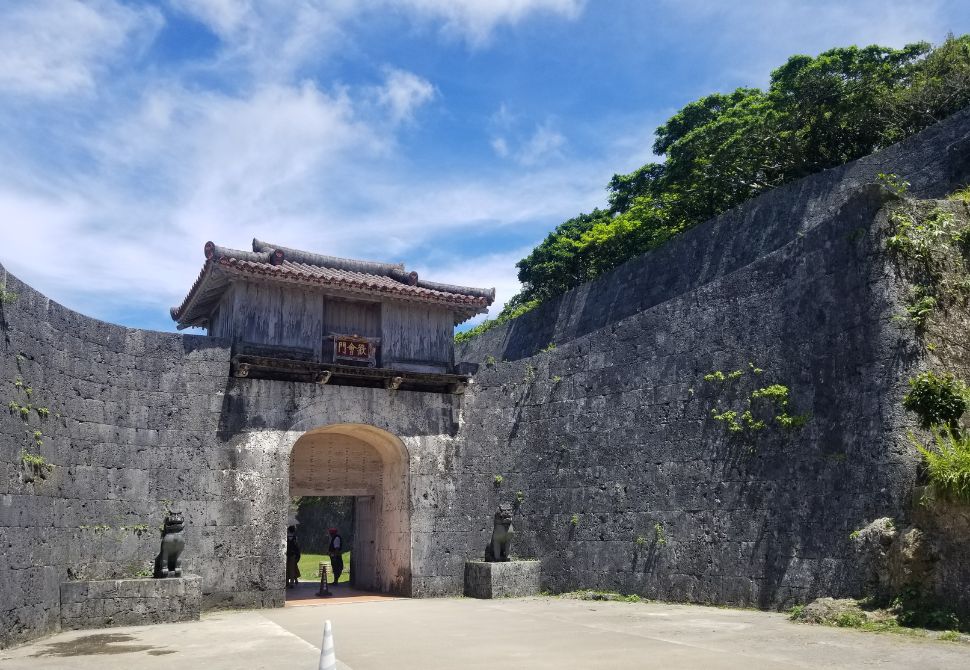 Shuri-jo is one of the most famoous castles in Okinawa